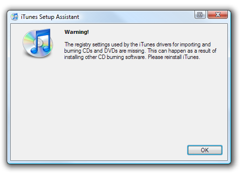 itunes setup 64